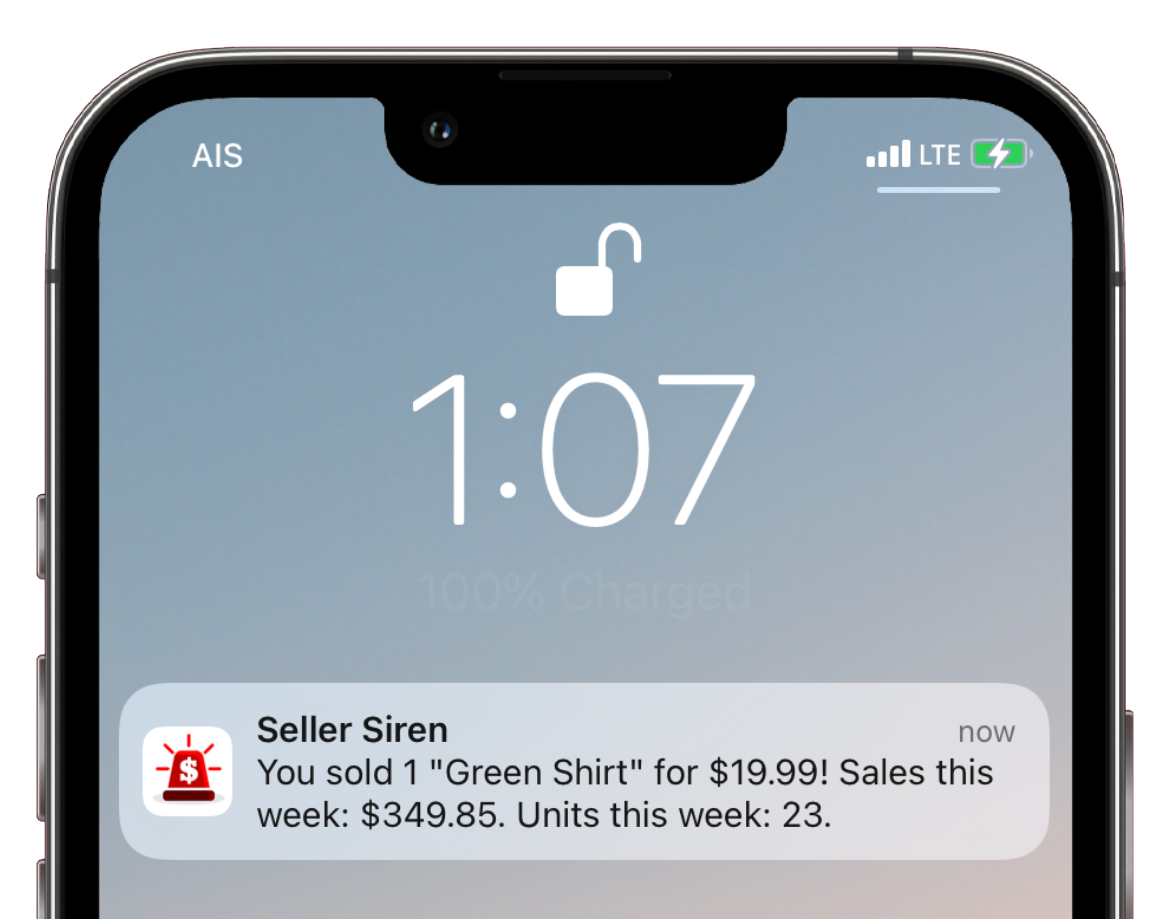 Best Amazon Sales Alerts & Notifications App Seller Siren